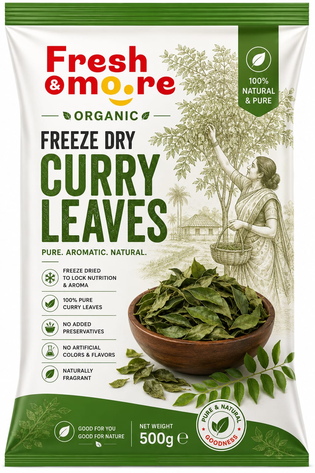 Frozen Curry leaves