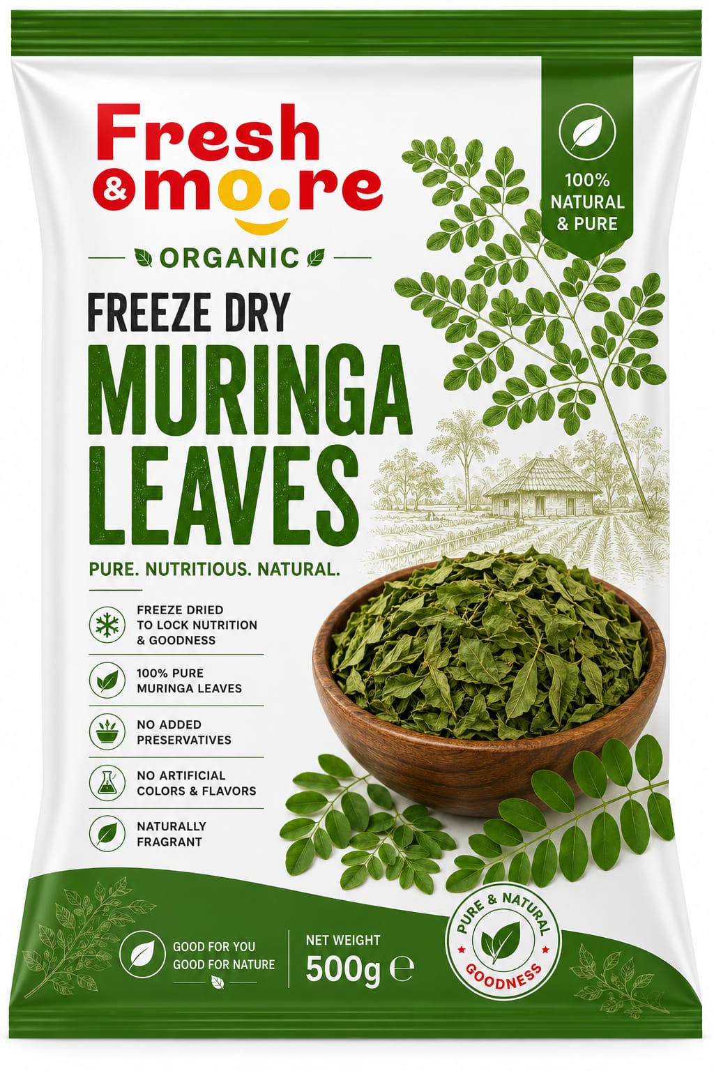 Frozen Muriga Leaves