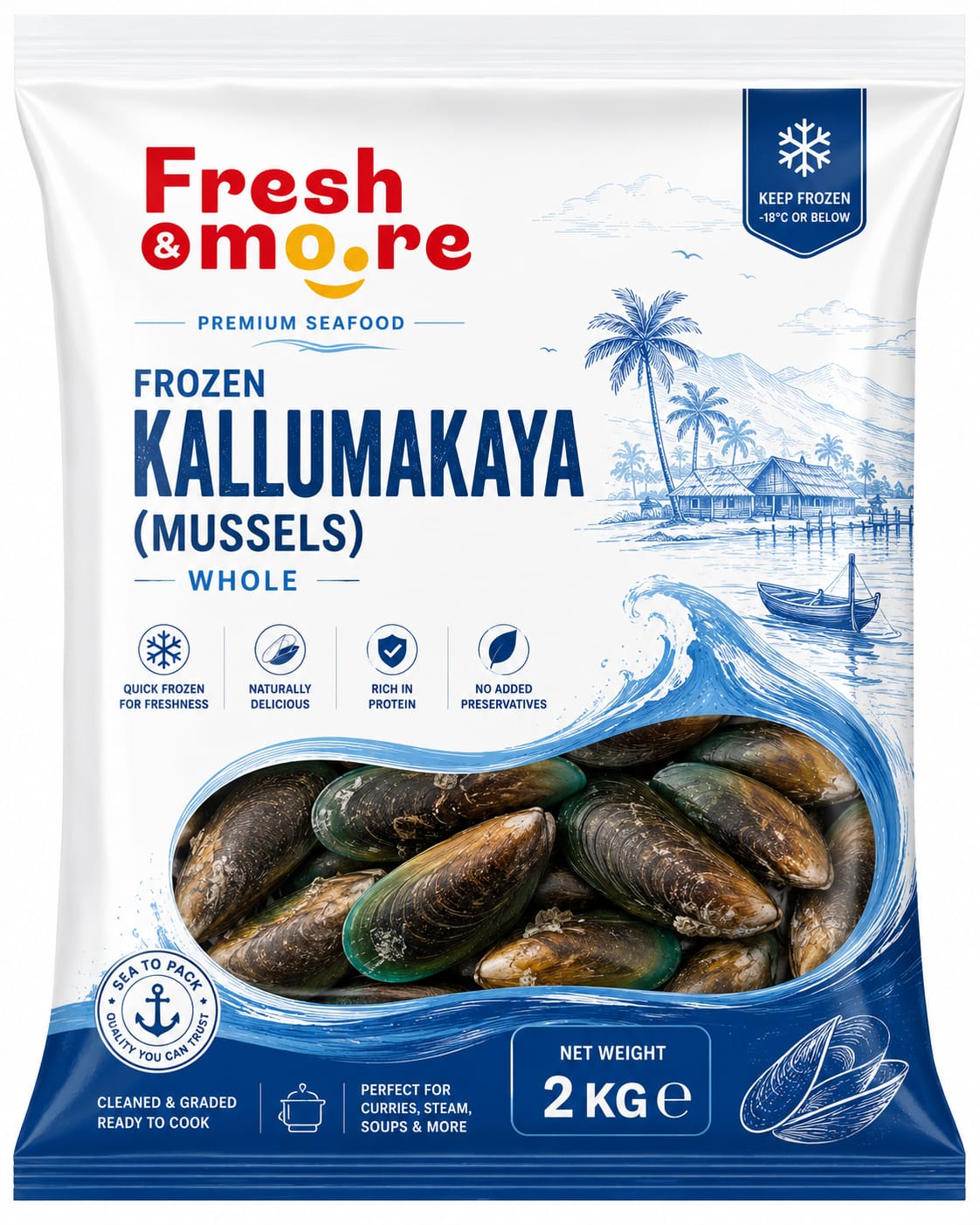 Frozen Mussels